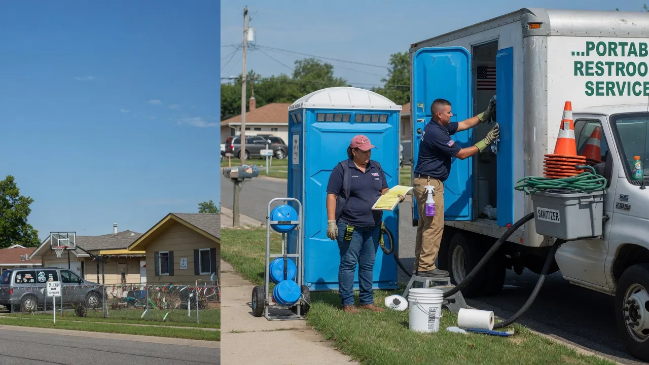 Portable Toilet Rental in Heltonville, IN near me